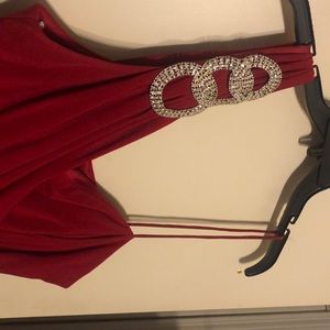 Red prom dress